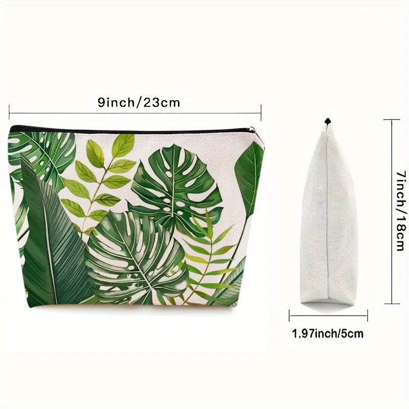Monstera Make up bag