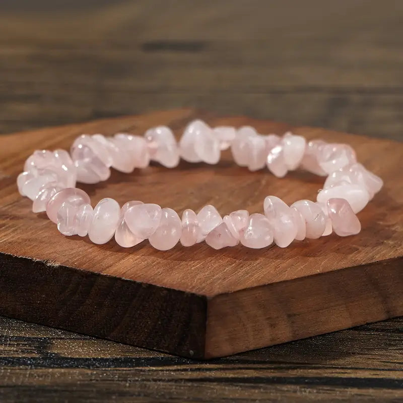 Handmade Rose Quartz Bracelet