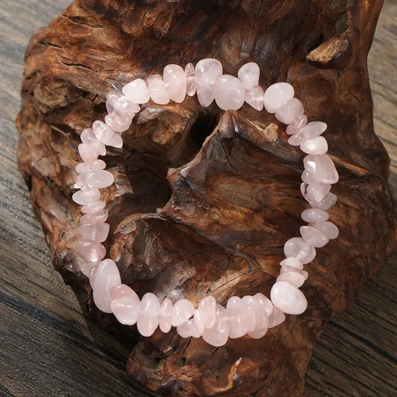 Handmade Rose Quartz Bracelet